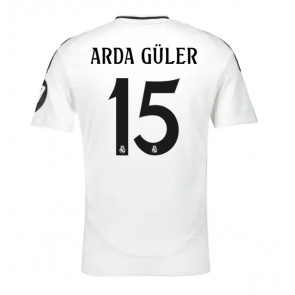 Billiga Real Madrid Arda Guler #15 Hemmatröja 2024-25 Kortärmad